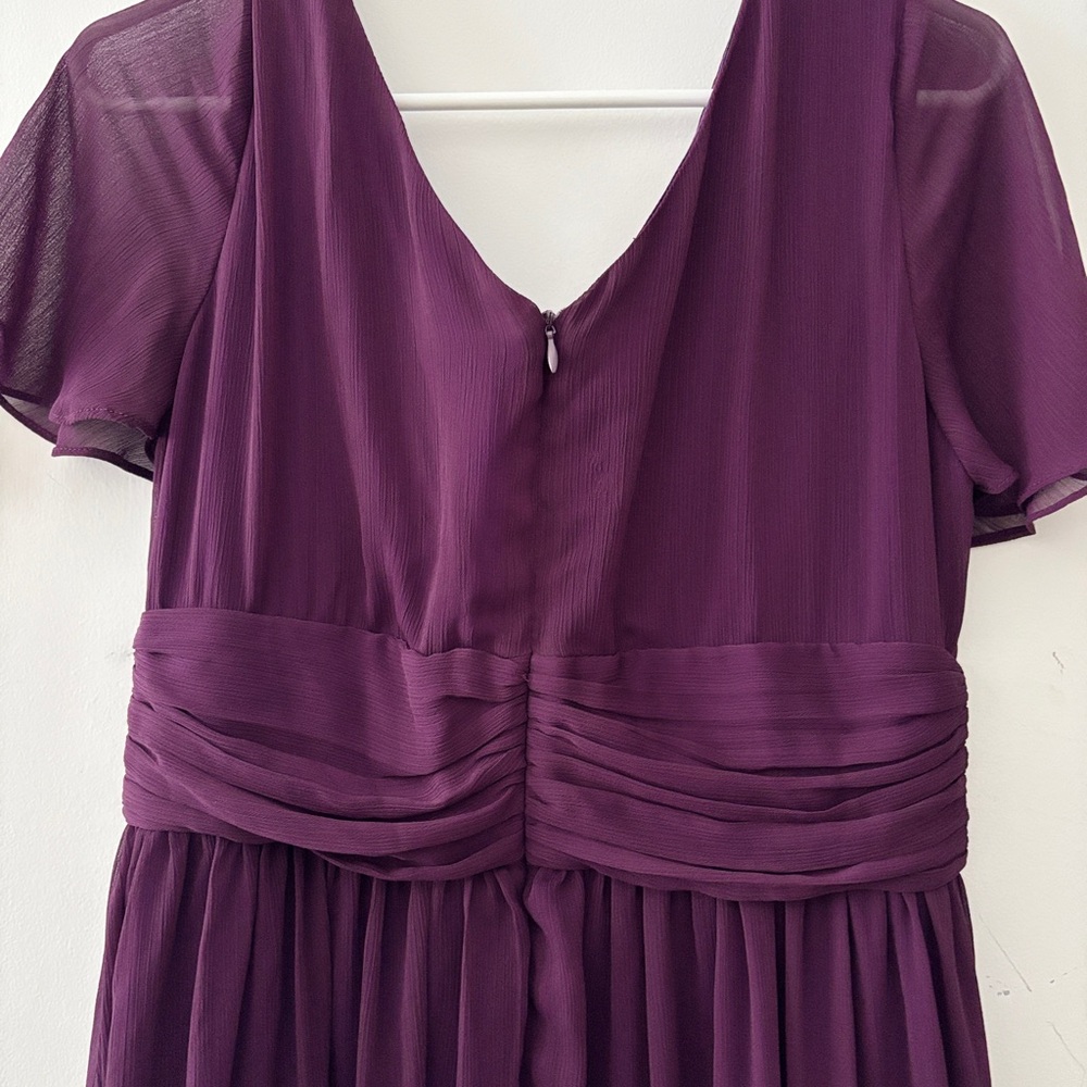 🍇 Joanie Clothing “Gracie” Dress – Plum Purple – Size US 10 🍇 - Picture 6 of 9